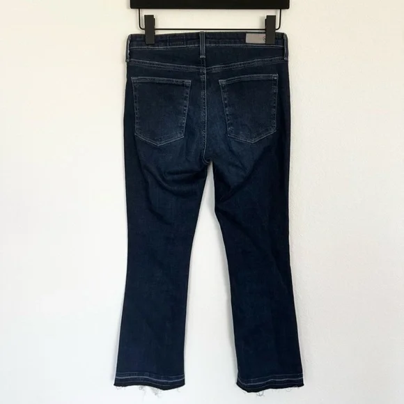 AG Jeans The Jodi Crop High Rise Slim Flare Crop Size 26 Adriano Goldschmied - Picture 3 of 7